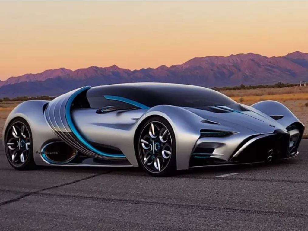 氢燃料超级电动跑车 续航1600公里2.2秒破百