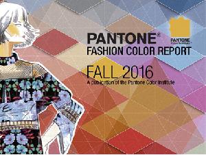 2016年Pantone：十大秋季色彩
